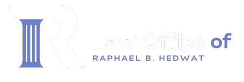 Raphael Vertical Logo| Workers Comp Lawyer | Raphael B. Hedwat